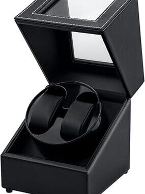 Watch Winder for Automatic Watches, Double Automatic Watch Winder Box